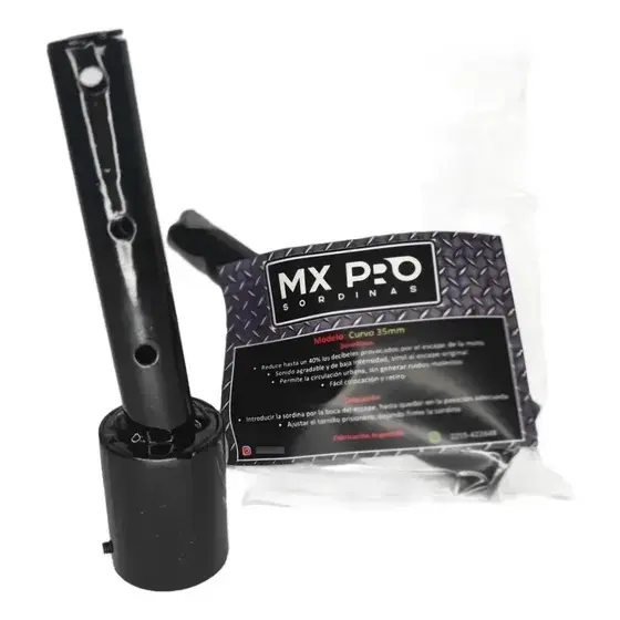 Pro Tork Power Core 3 Racing Exhaust (35mm) — Honda Tornado, Honda CRF 230, KTM Duke 390 — Pro Tork Power Core 3 Racing Exhaust (35mm) — foto 1